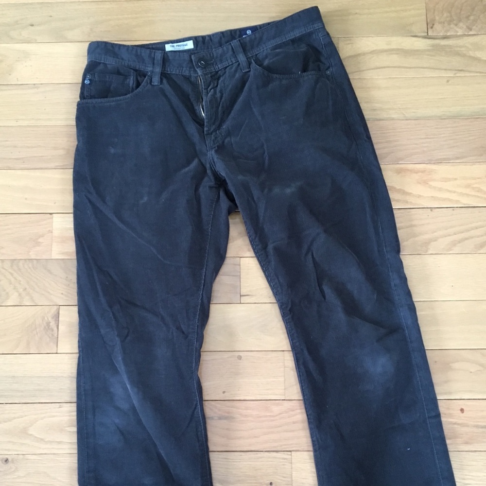 Charcoal gray Men’s corduroy pants. Size 32 waist.